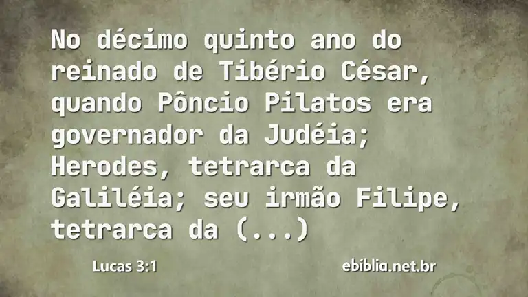 Lucas 3:1