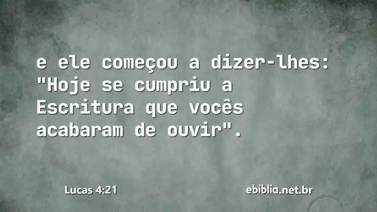 Lucas 4:21