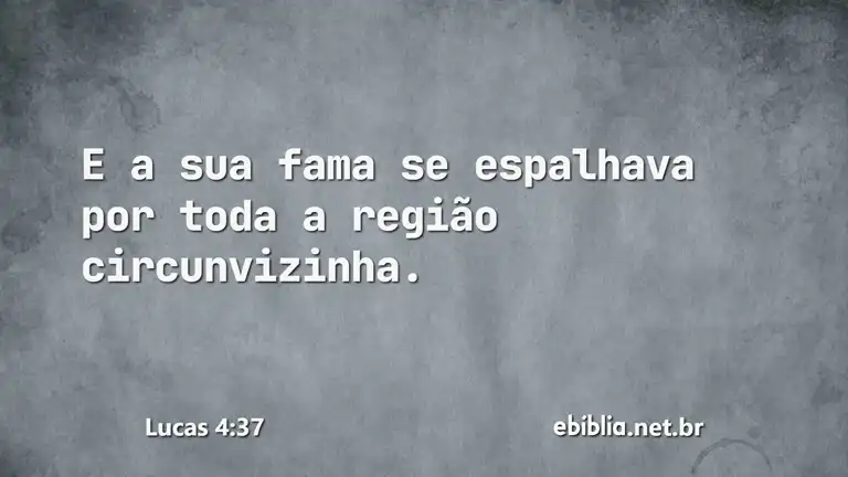 Lucas 4:37