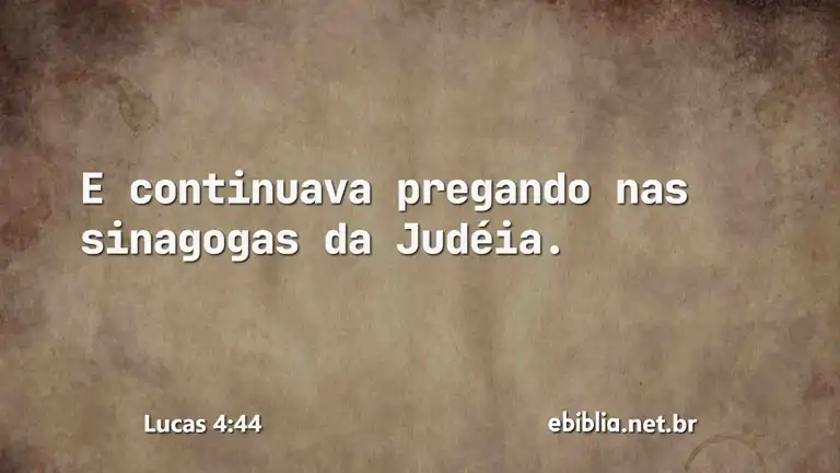 Lucas 4:44