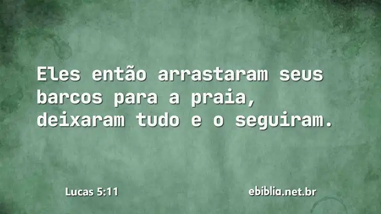 Lucas 5:11