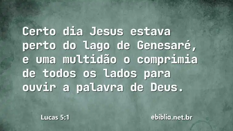 Lucas 5:1