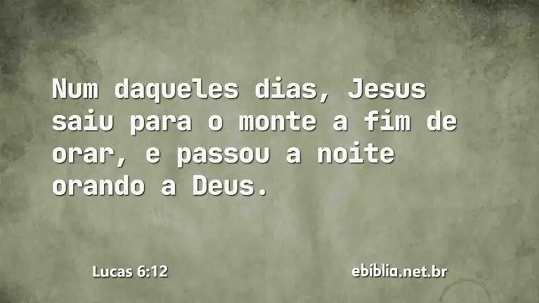 Lucas 6:12