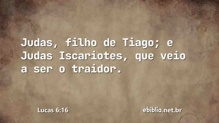 Lucas 6:16