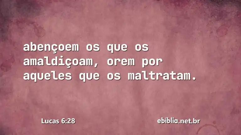 Lucas 6:28