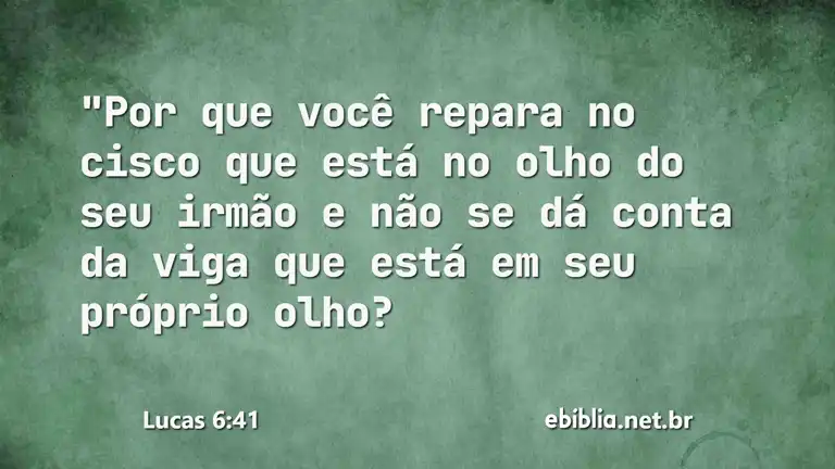 Lucas 6:41