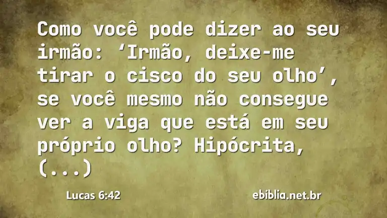 Lucas 6:42