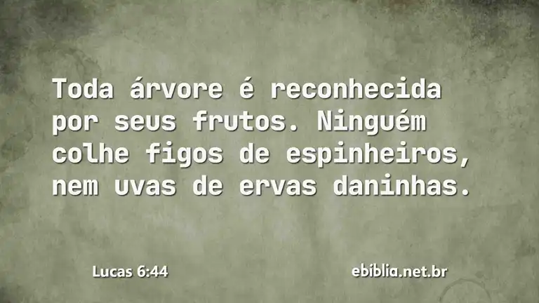 Lucas 6:44