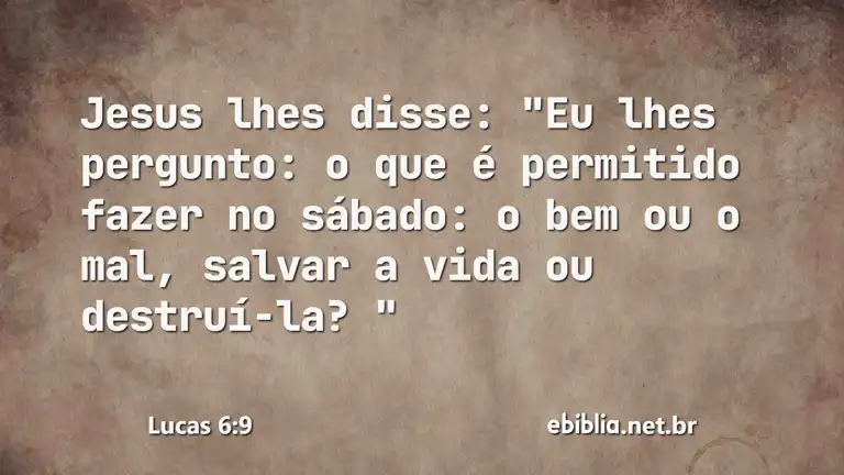 Lucas 6:9