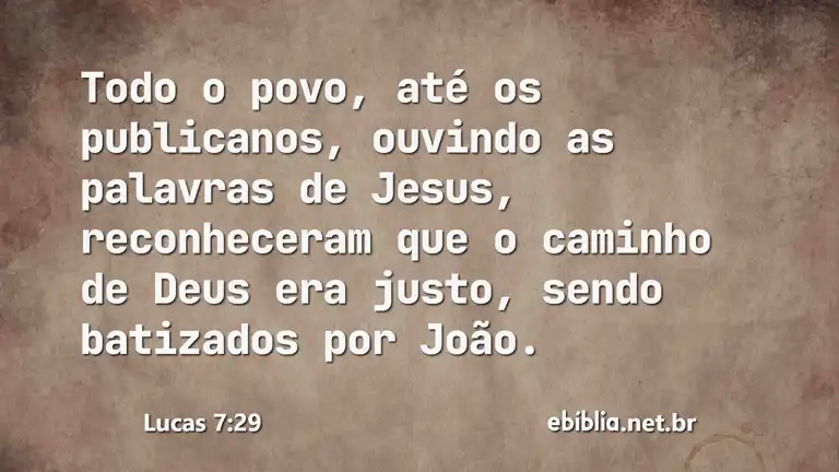 Lucas 7:29