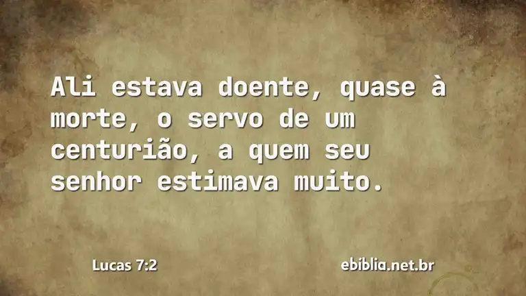 Lucas 7:2