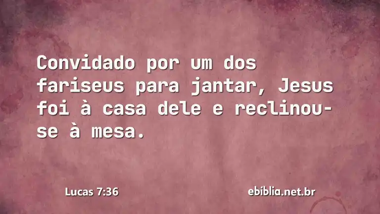 Lucas 7:36