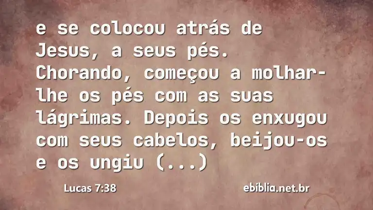 Lucas 7:38