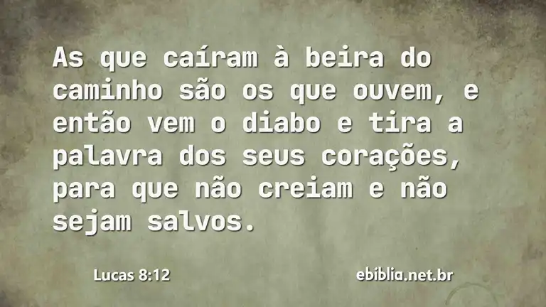 Lucas 8:12