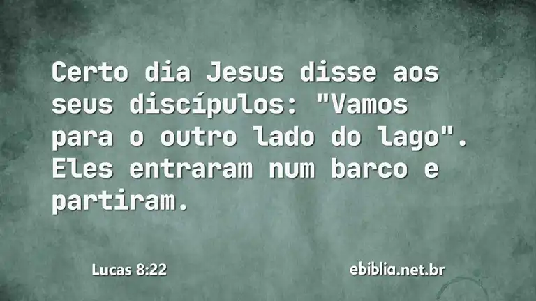 Lucas 8:22