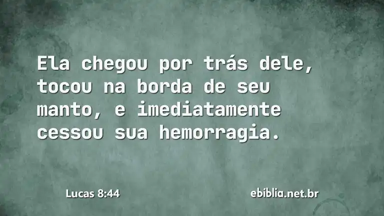 Lucas 8:44