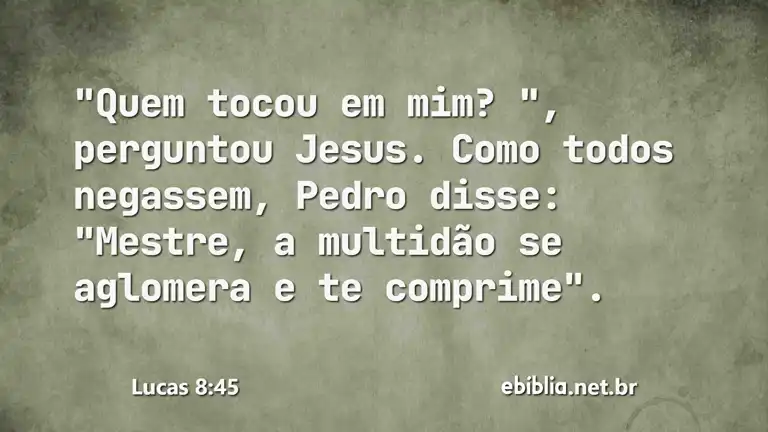 Lucas 8:45