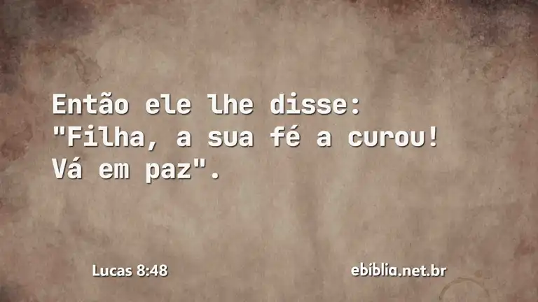 Lucas 8:48