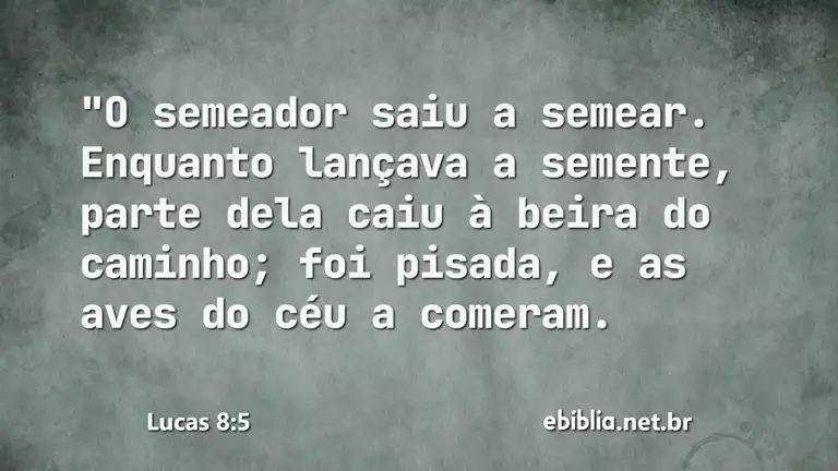 Lucas 8:5