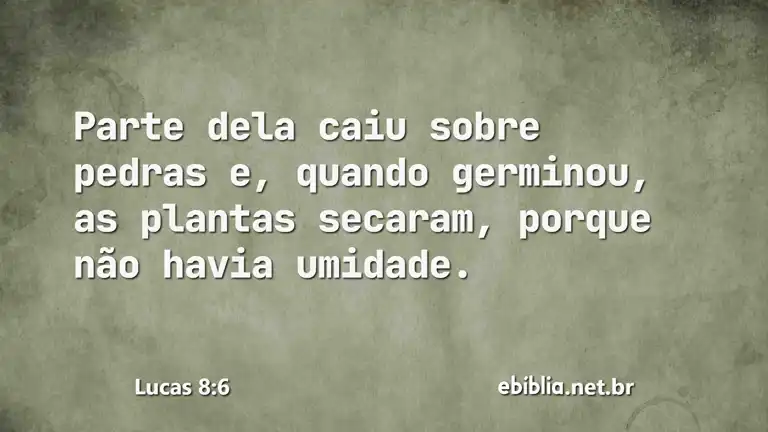 Lucas 8:6