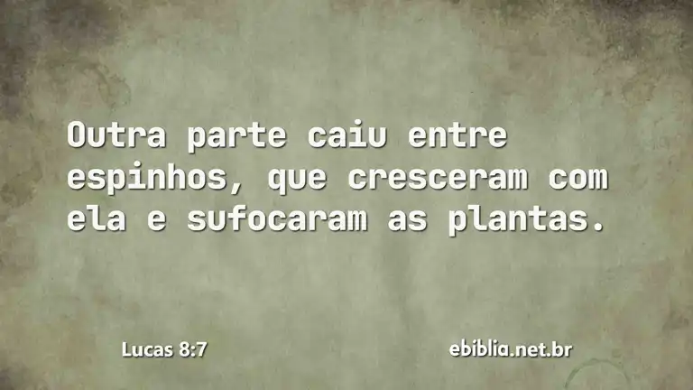 Lucas 8:7