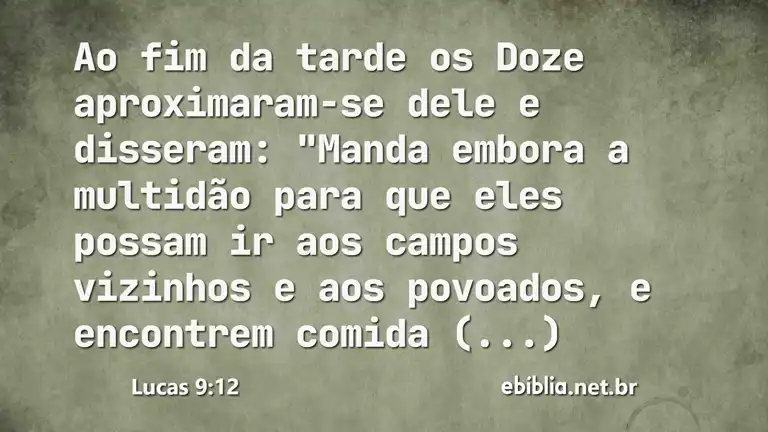 Lucas 9:12