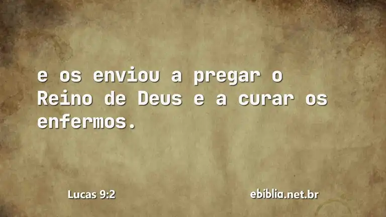 Lucas 9:2