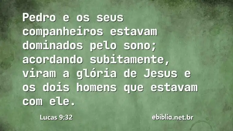 Lucas 9:32