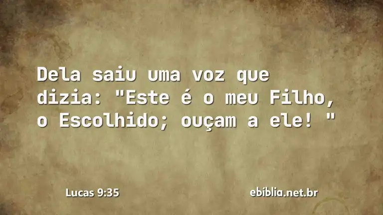 Lucas 9:35