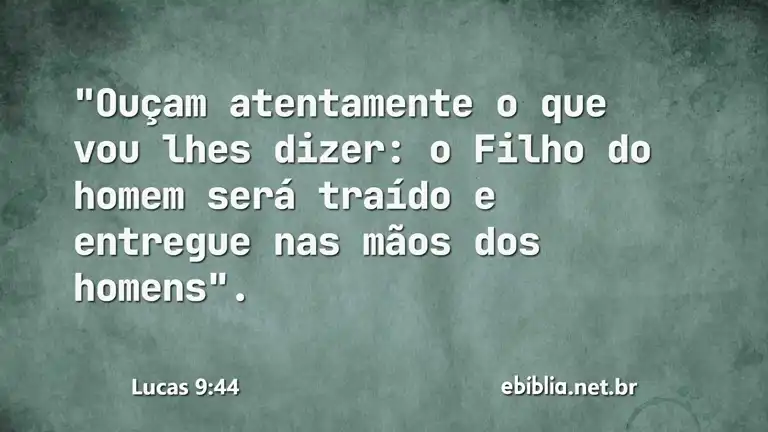 Lucas 9:44