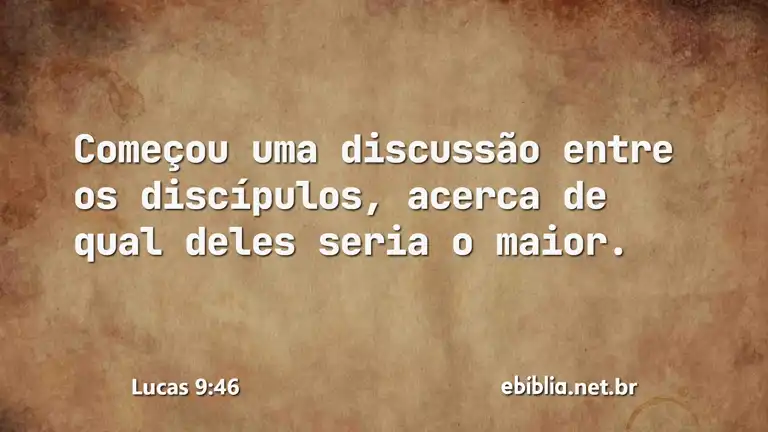 Lucas 9:46