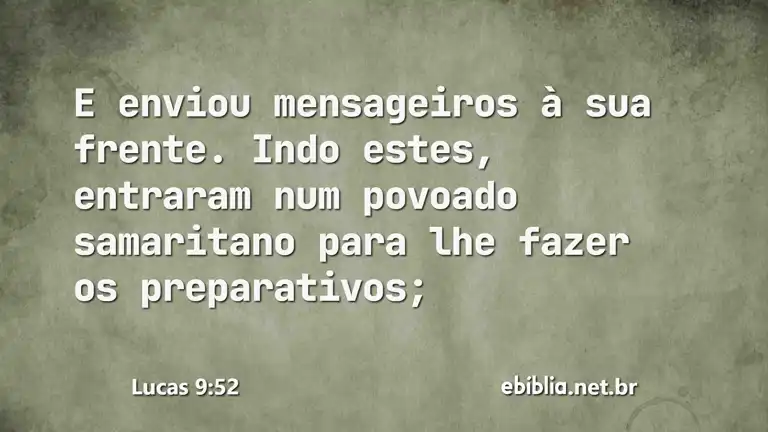 Lucas 9:52