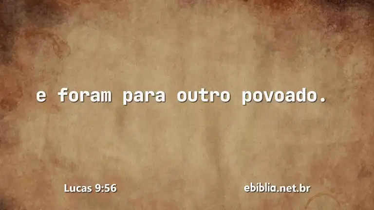 Lucas 9:56