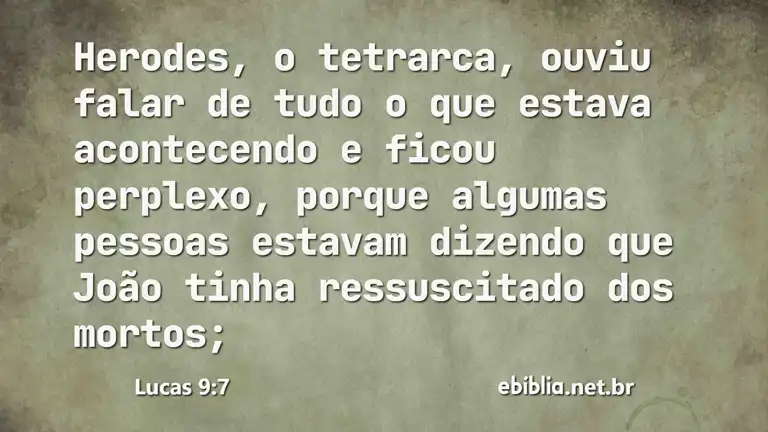 Lucas 9:7