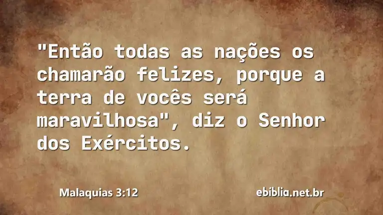 Malaquias 3:12