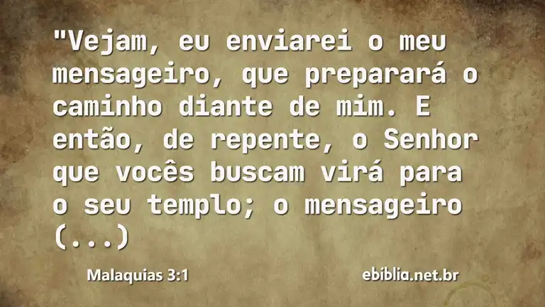 Malaquias 3:1