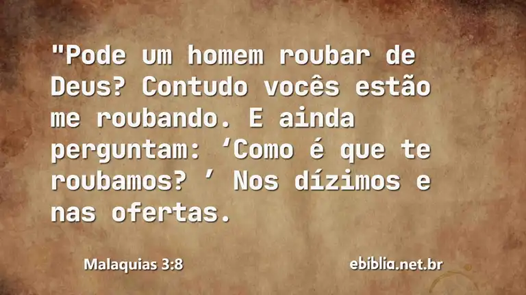 Malaquias 3:8