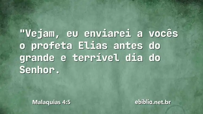 Malaquias 4:5