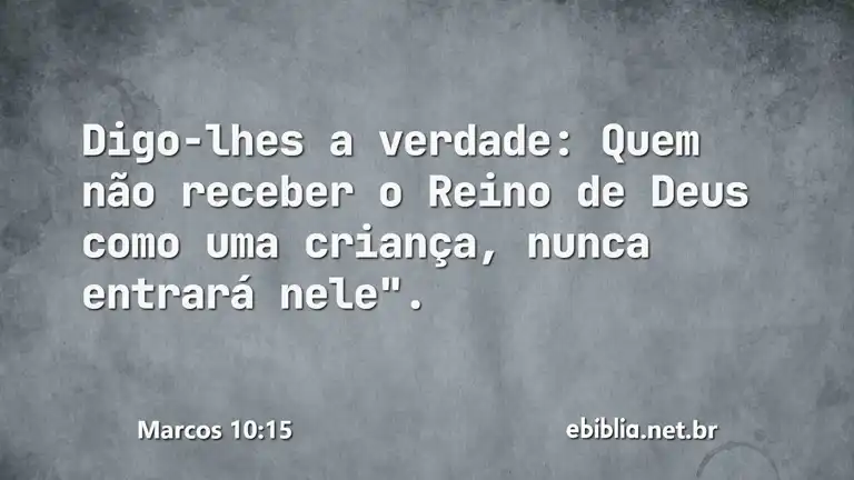 Marcos 10:15