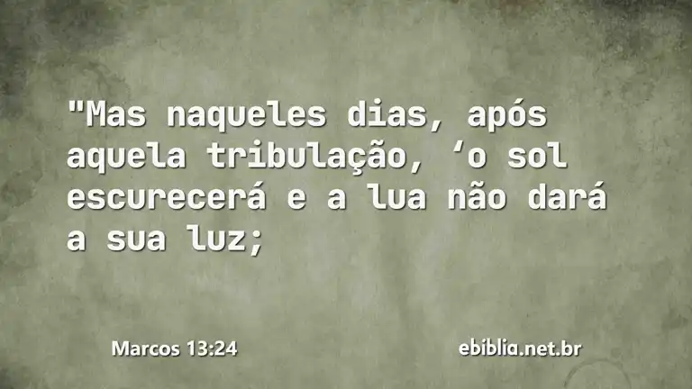 Marcos 13:24