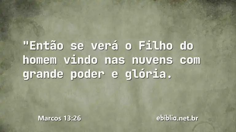 Marcos 13:26