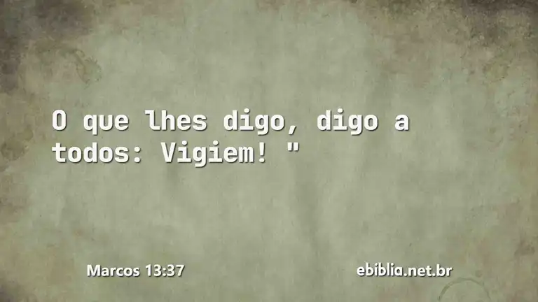 Marcos 13:37