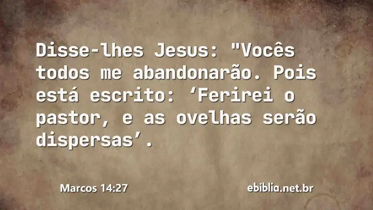 Marcos 14:27