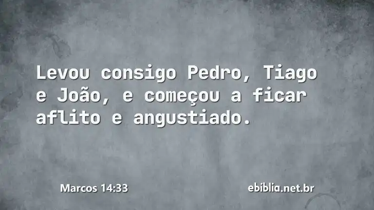 Marcos 14:33