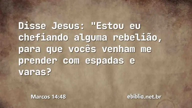 Marcos 14:48