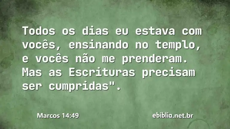 Marcos 14:49