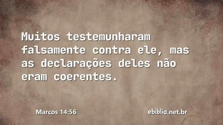 Marcos 14:56