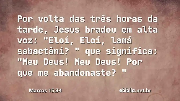 Marcos 15:34