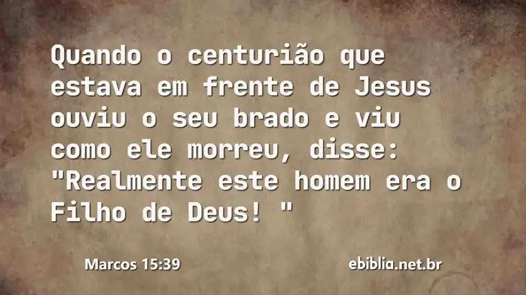 Marcos 15:39