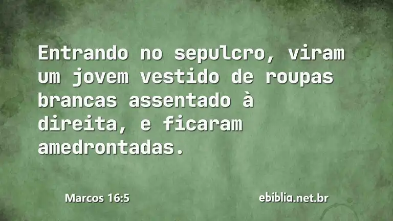 Marcos 16:5